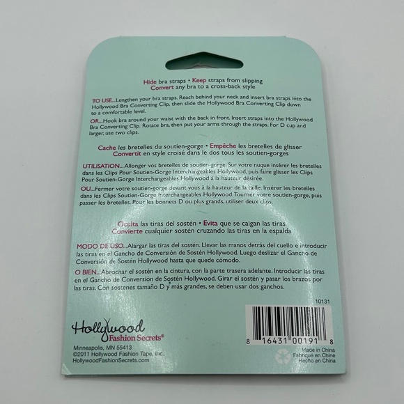 NWT 3 Bra Converting Clips - Picture 3 of 3